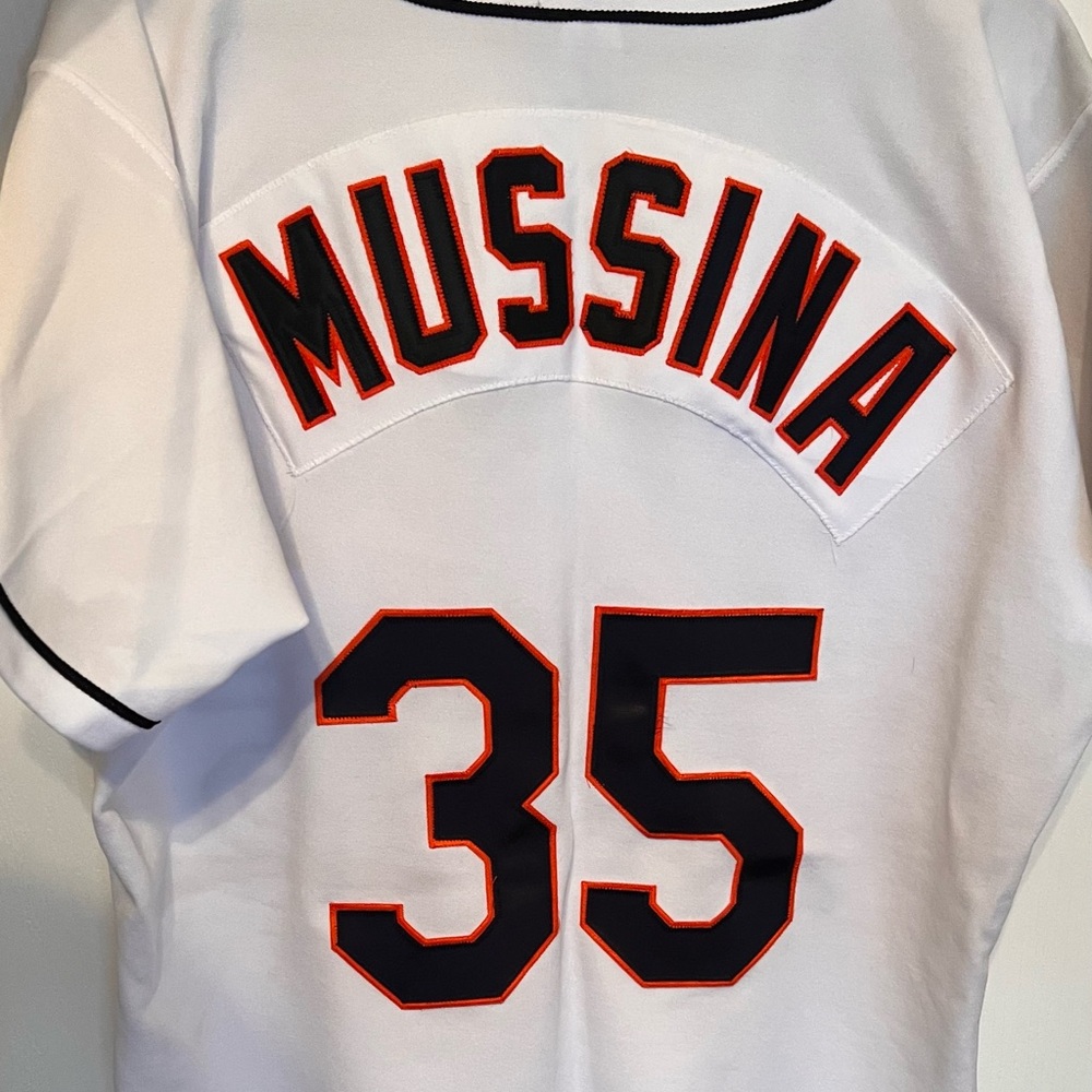 Baltimore orioles mike mussina made in USA jersey 44